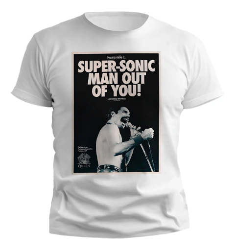 Remera Queen - Super Sonic - tienda online