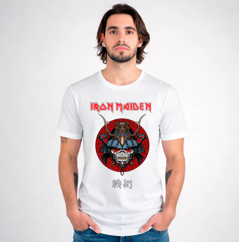 Remera Iron Maiden - Samurai - comprar online