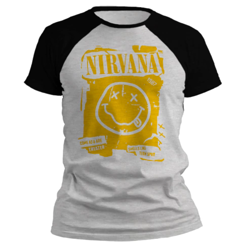Remera Nirvana - Smile en internet