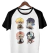 Remera Demon Slayer Chibis M3 RANGLAN
