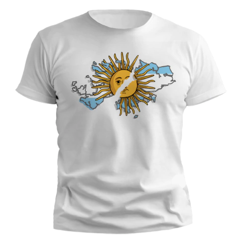 Remera Argentina - Malvinas Argentinas
