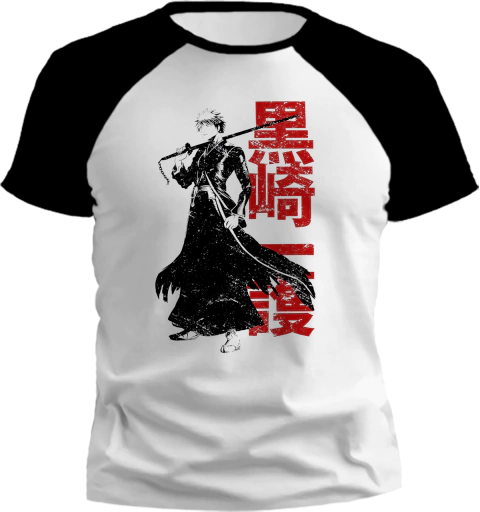 Remera Bleach Kanji - TiendaUke