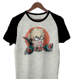 Remera My Hero Academy Baku! RANGLAN - comprar online