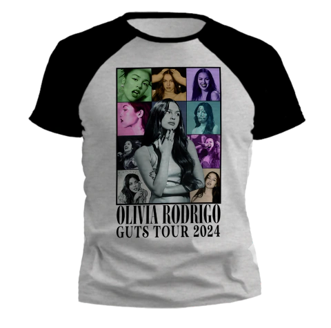 Remera Olivia Rodrigo - Guts Tour - TiendaUke