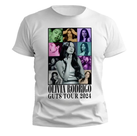 Remera Olivia Rodrigo - Guts Tour en internet