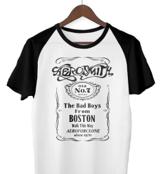 Remera Aerosmith Jack Daniels Ranglan