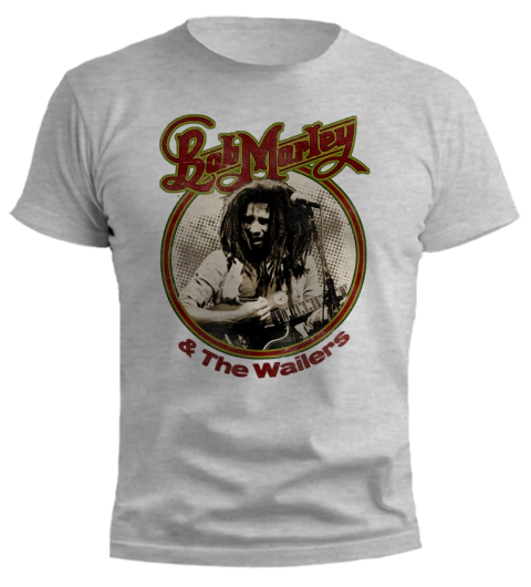 Remera Bob Marley - & The Wailers - tienda online