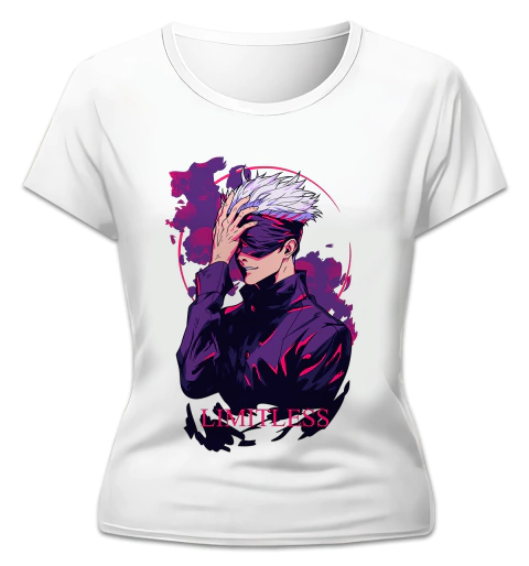 Imagen de Remera Jujutsu Kaisen Satoru Gojo - Limitless