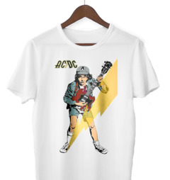 Remera AC/DC Angus Caricatura