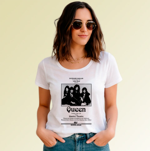 Remera Queen - Stanley Theatre - comprar online