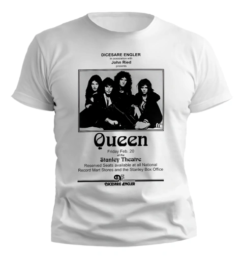 Remera Queen - Stanley Theatre - tienda online
