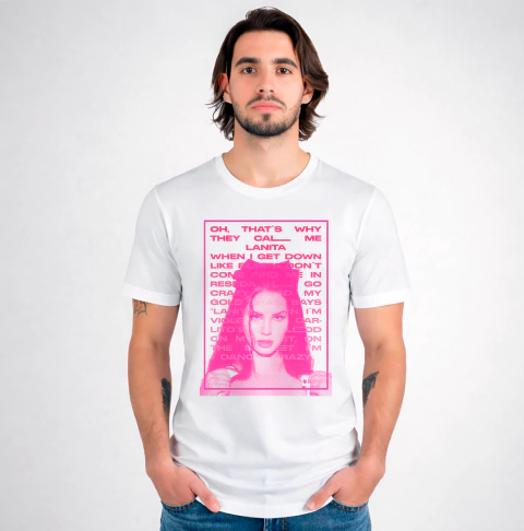 Remera Lana del Rey - That's Why They Call Me Lanita - comprar online