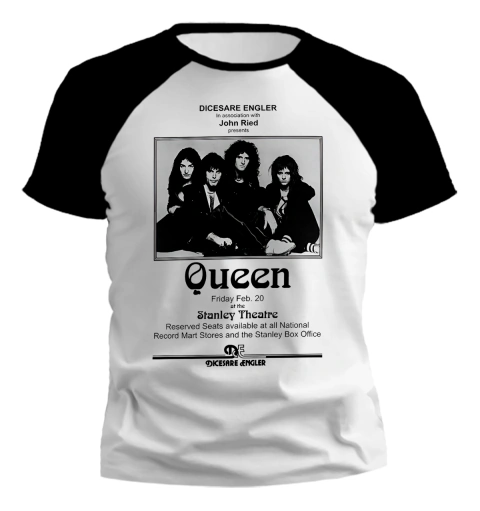 Remera Queen - Stanley Theatre - TiendaUke