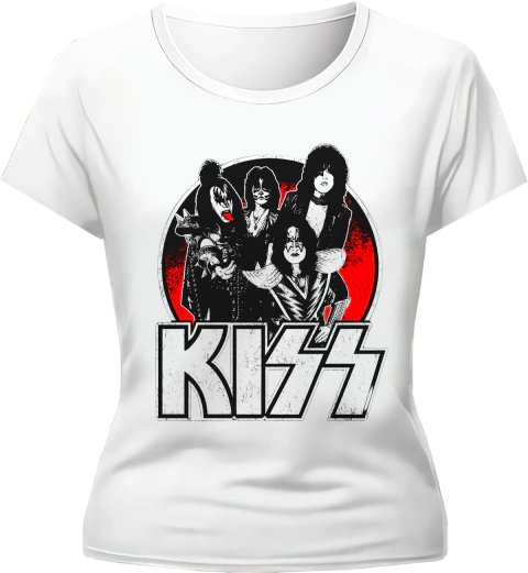 Remera Kiss - Banda - TiendaUke