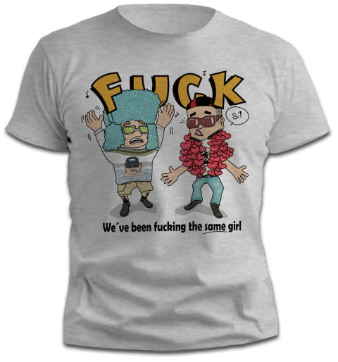 Remera Catriel y Paco - Fuck - comprar online