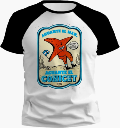 Remera Argentina - Aguante el Conicet - TiendaUke