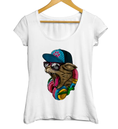 Remera Gato Urbano Colores en internet