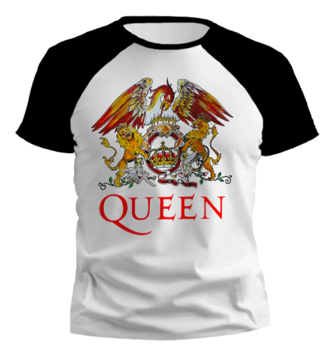 Remera Queen - Logo Color