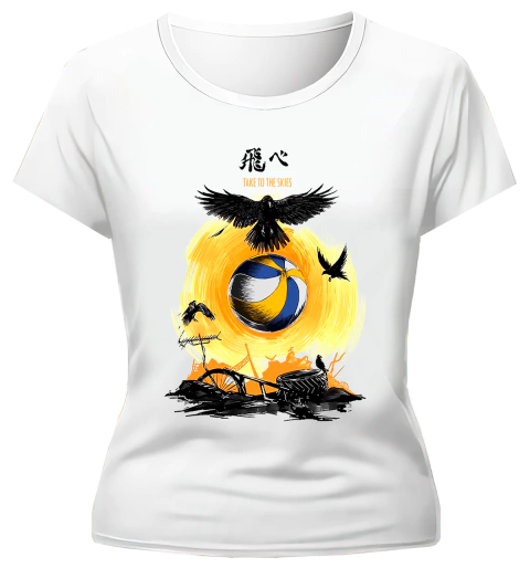 Imagen de Remera Haikyuu Take To The Skies