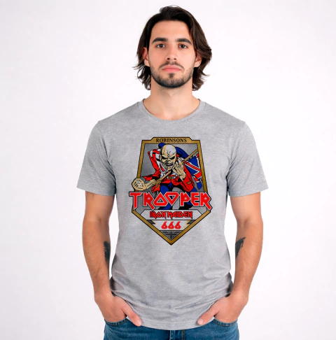Remera Iron Maiden - Trooper - tienda online