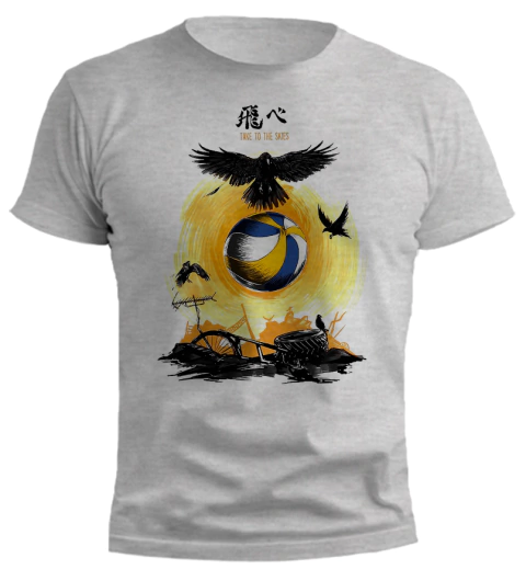 Remera Haikyuu Take To The Skies en internet