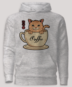 Buzo Canguro Gatito Cafe - comprar online