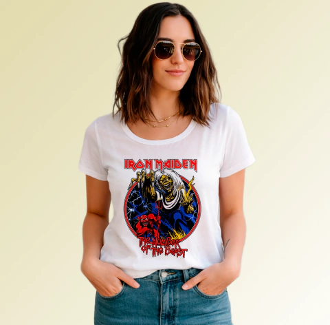 Remera Iron Maiden - The Number of the Beast - comprar online