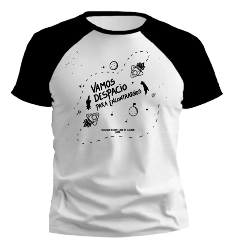Remera Soda Stereo - Cerati Vamos despacio para encontrarnos.. - TiendaUke