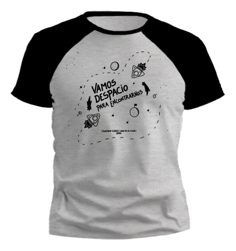 Remera Soda Stereo - Cerati Vamos despacio para encontrarnos.. en internet