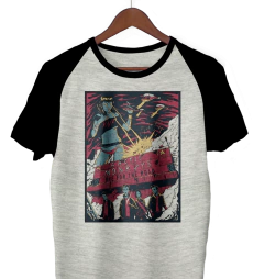 Remera Arctic Monkeys Poster Ranglan - comprar online