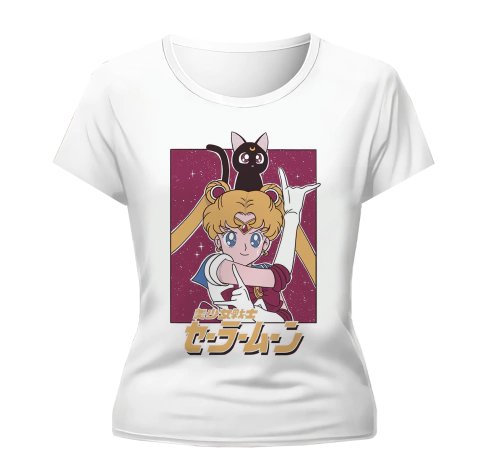 Imagen de Remera Sailor Moon Usagi Tsukino