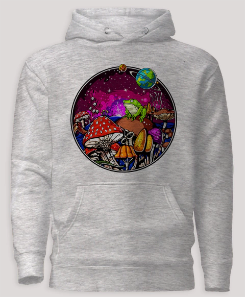 Buzo Canguro Hongos Magicos Colores - comprar online