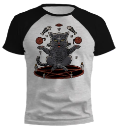 Remera Gato Demon M1 - RANGLAN