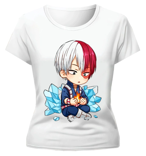 Imagen de Remera My Hero Academia Shoto Chibbi