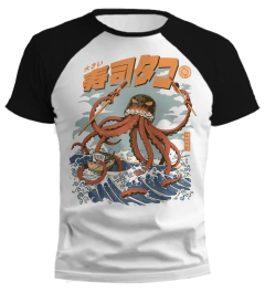 Remera Pulpo Sushi Tao RANGLAN