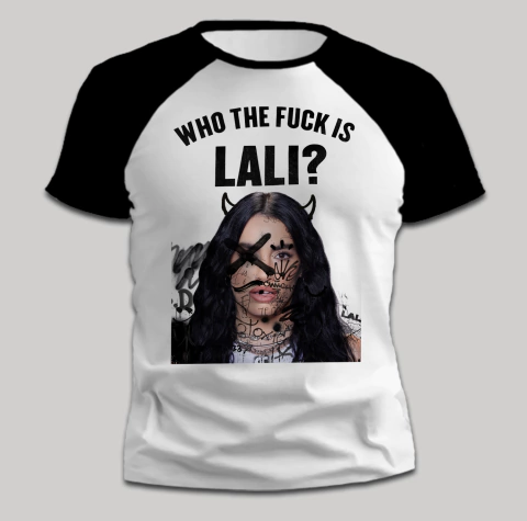 Remera Lali - Who the Fuck is Lali? en internet