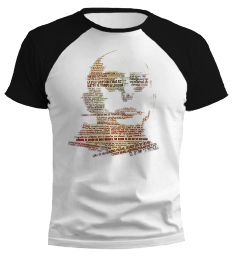 Remera Indio Solari - Letras Los Redondos - comprar online