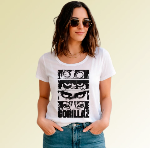 Imagen de Remera Gorillaz - Banda