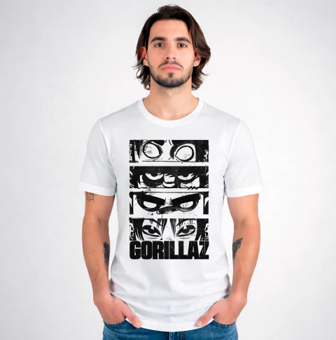 Remera Gorillaz - Banda - tienda online