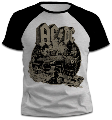 Remera AC/DC - Rock 'n' Roll Train - tienda online