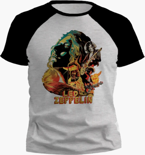 Remera Led Zeppelin - Rock de los 70´ - TiendaUke
