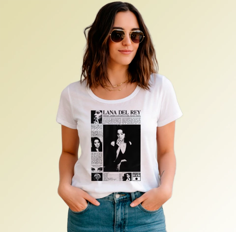 Imagen de Remera Lana del Rey - Diario