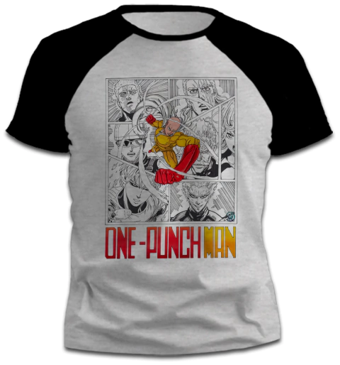 Remera One Punch Man Manga - TiendaUke