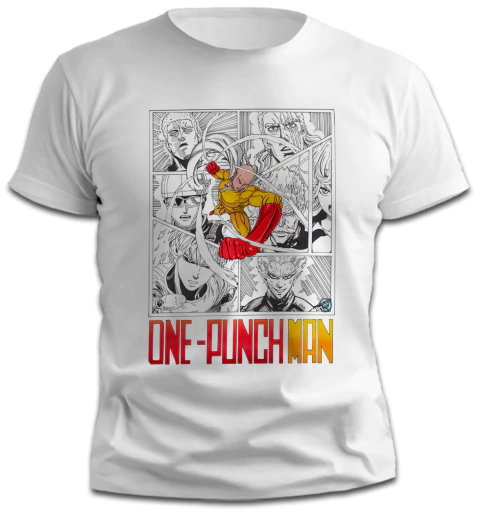 Remera One Punch Man Manga en internet