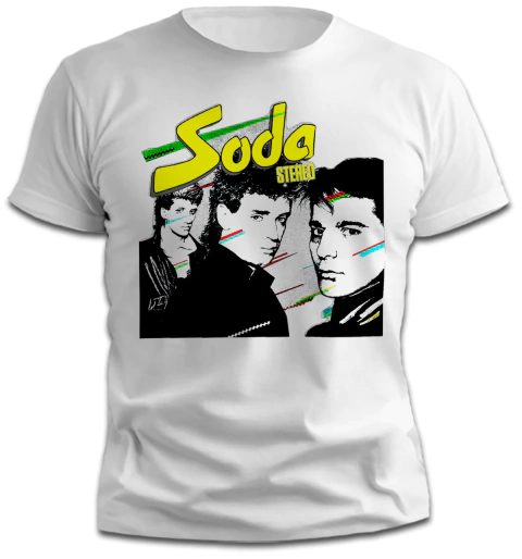 Remera Soda Stereo - Retro - tienda online
