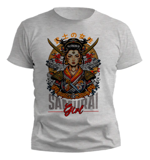 Remera Geisha - Samurai Girls - TiendaUke