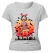Remera Gorillaz Noodle - TALLE XL DAMA GRIS