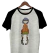 Remera Gorillaz Noodle M15 Ranglan