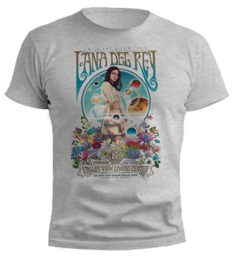 Remera Lana del Rey - LA to the Moon en internet