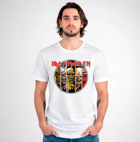 Remera Iron Maiden - Evolution of Eddie - tienda online